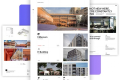 Loft Architects Website & CRM (Mail Campaign + Blogs)
